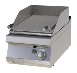 1 zónás RedFox asztali gázüzemű lávaköves grill